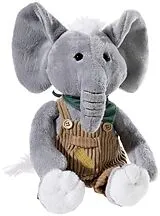 Heunec 335271 - Elefant, Latzhosen Gang, Stofftier, Plüschtier, 35cm Spiel