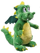 Heunec 378179 - Plüschdrache, grün 35 cm Spiel