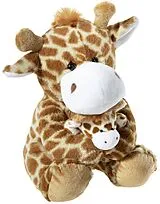 Heunec 504578 - GIRAFFE mit Baby, 25 cm Spiel
