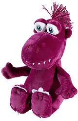 Heunec 579279 - DRACHE KOKOSNUSS Oskar klein, GRS Recycled Plüsch, 18 cm Spiel