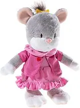 Heunec 589964 - Leo Lausemaus Lili, Plüschtier, 20 cm Spiel