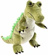 Heunec 621763 - Krokodil Rick, Schule der magischen Tiere, Plüschtier, 18 cm Spiel