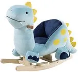 Heunec 738072 - SCHAUKEL Dino hellblau, 60 cm Spiel