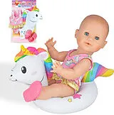 Pu-Schwimmset Einhorn Henri, Gr. 35-45cm Spiel