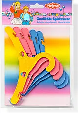 Bunte Puppenkleiderbügel, 5 St. Spiel