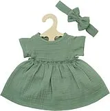 Pu-Kleid m. Haarband, 28-35cm Spiel