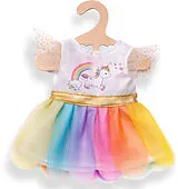 Kleid Einhorn Gr. 28-35 cm Spiel