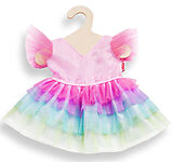 Kleid Regenbogenfee Gr. 35-45 cm Spiel