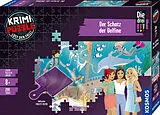 Krimi-Puzzle: Die drei !!! - Der Schatz der Delfine Spiel