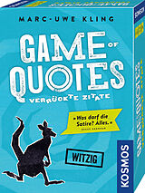Game of Quotes - Verrückte Zitate (Spiel) Spiel