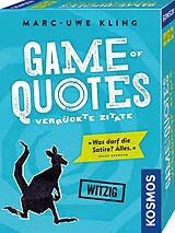 Game of Quotes - Verrückte Zitate (Spiel) Spiel