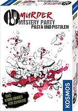 KOSMOS 695095 - Murder Mystery Party, Pasta und Pistolen, Das Krimi Dinner, Partyspiel Spiel