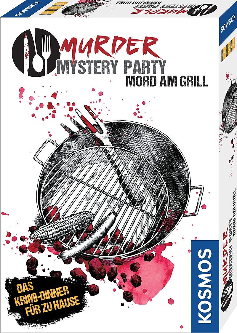 Murder Mystery Party Mord Am Grill Spiel Kinderspiele