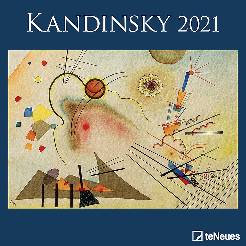 Kandinsky 21 Wand Kalender Broschuren Kalender 30x30 30x60 Geoffnet Kunst Kalender Wassily Kandinsky Buch Kaufen Ex Libris