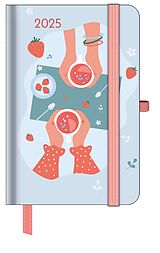 Fester Einband GreenLine  Diary Happy Vibes 2025 Taschenkalender, 10x15cm, Kalender im stilvollen Design, praktische Alltagsorganisation für persönliches &amp; berufliches Zeitmanagement von 