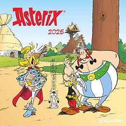 Kalender N NEUMANNVERLAGE - Asterix 2025 Broschürenkalender, 30x30cm, Wandkalender mit lustigen Asterix-Illustrationen, internationalen Feiertagen und Mondphasen, viel Platz für Notizen von Albert Uderzo