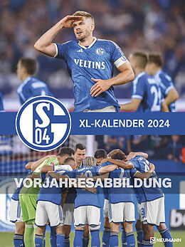 FC Schalke 04 2025 - Poster-Kalender-XL - Fußball-Kalender - Fan 