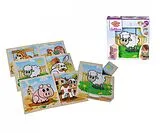 Eichhorn 100005203 - Bilderwürfel Bauernhof, Puzzle Spiel