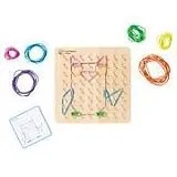 Montessori Geometriebrett Spiel