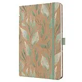 Agenden Jahr SIGEL 7J803 Wochenkalender Jolie 2027, ca. A5, Sparkle Leaves, Hardcover von