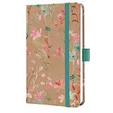 Agenden Jahr SIGEL 7J806 Wochenkalender Jolie 2027, ca. A6, Green Floral Serenity, Hardcover von 