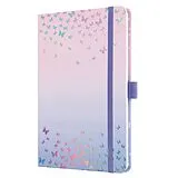 Agenden Jahr SIGEL 7J347 Wochenkalender Jolie 2027, ca. A5, Butterfly Confetti Candy, Hardcover von 