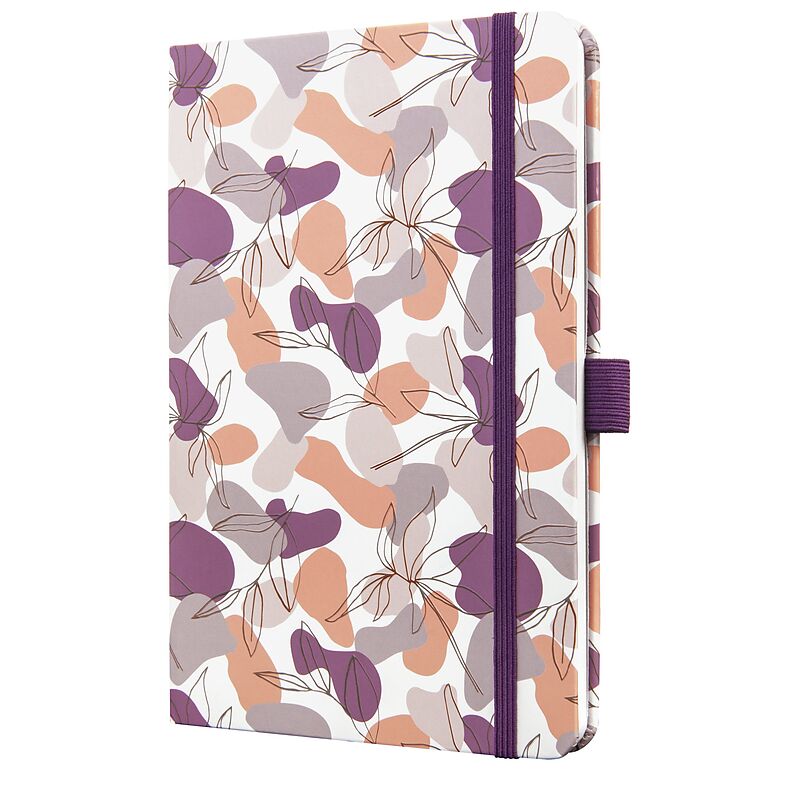 SIGEL J6359 Wochenkalender Jolie 2026, ca. A5, violettrosaweiß