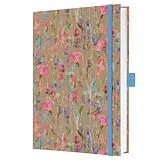 Fester Einband SIGEL JN853 Notizbuch Jolie, ca. A5, liniert, braun, pink, blau, lila von 