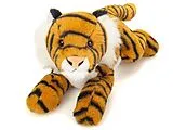 Teddy Hermann 90483 - Tiger liegend, Plüsch, 33 cm Spiel