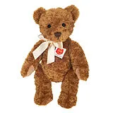 Teddy Hermann 91325 - Teddy Klassik 5-fach gegliedert, 37 cm, Teddybär, braun, Plüschtier Spiel