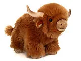 Teddy Hermann 91733 - Hochlandrind, Plüsch, 28 cm Spiel