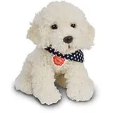 Teddy Hermann 91939 - Labradoodle sitzend, 30 cm, Plüschtier Spiel