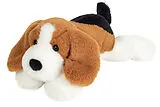 Teddy Hermann 919841 - Schlenkerhund dreifarbig, Plüschtier, 29 cm Spiel