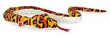 Teddy Hermann 92307 - Schlange, orange-gelb gemustert, 175 cm Spiel