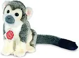 Teddy Hermann 92917 - Äffchen grau, 17 cm, Plüschtier Spiel