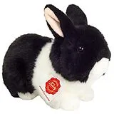 Teddy Hermann 937340 - Hase schwarz-weiß, Plüschtier, 23 cm Spiel