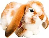 Hase hellbraun-weiß gescheckt, ca. 30cm Spiel