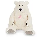 Teddy Hermann 93877 - Polarbär, Eisbär Jones, weiß, 50 cm, Plüschtier Spiel