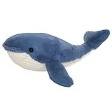 Teddy Hermann 93954 - Walfisch Waltraud, 44 cm, Plüschtier, Herzekind-Kollektion Spiel