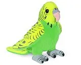 Teddy Hermann 94113 - Wellensittich, grün 13cm Spiel
