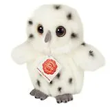 Teddy Hermann 94172 - Schneeeule, Eule, Plüschtier, 16 cm Spiel