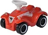 BIG 800055975 - BIG Mini-Bobby-Car-Classic, rot, Miniaturmodell mit Rückziehfunktion, 1 Stück, 45x70x50mm Spiel