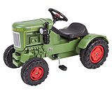 BIG 800056550 - Tret-Traktor Fendt Dieselross, grün, Aufsitz-Kindertraktor ab 3 Jahren Spiel