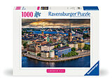 Ravensburger Puzzle Scandinavian Places 12000114 - Stockholm, Schweden - 1000 Teile Puzzle für Erwachsene und Kinder ab 14 Jahren Spiel