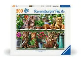 Katzen im Regal Puzzle Spiel