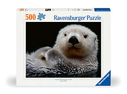 Süßer kleiner Otter Puzzle Spiel