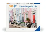 Bunte Stadthäuser in London Puzzle Spiel