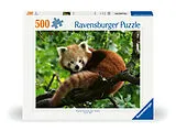 Süßer roter Panda Puzzle Spiel