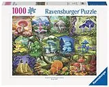 Erwachsenenpuzzle 1000 Teile - Zauberhafte Pilze Spiel
