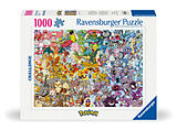 Ravensburger Puzzle 1000 Teile 12000460 Challenge Pokémon - Alle 150 Pokémon der 1. Generation als herausforderndes Puzzle für Erwachsene und Kinder ab 14 Jahren Spiel